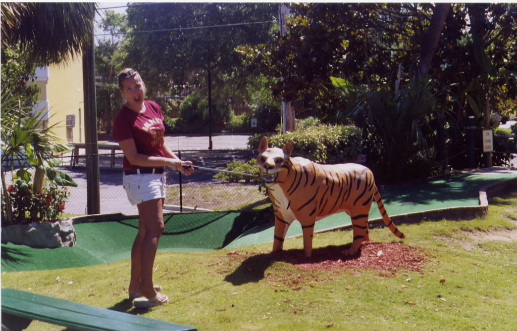 The tiger ate my club!